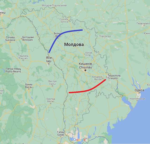 Потенційний сценарій російської окупації Молдови