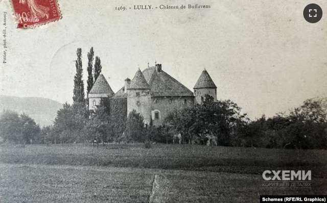  Листівка 1907 року із Château de Buffavens 