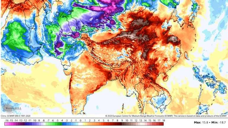 Аномальна спека тепер завжди пануватиме у всій Східній Азії