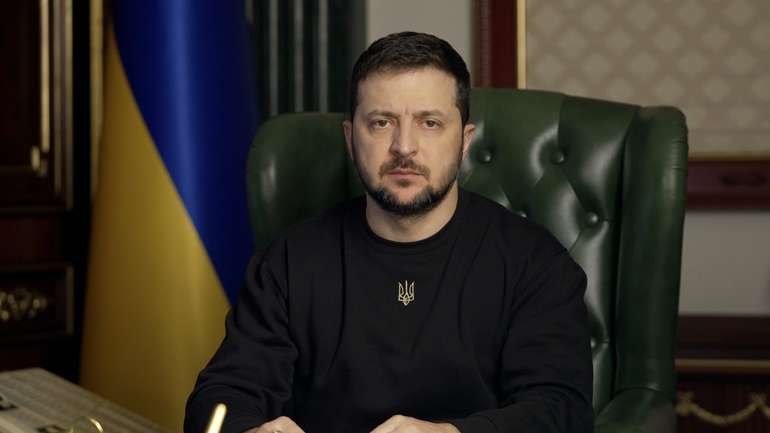 Володимир Зеленський продовжує публікувати відео з результатами ворожих ракетних ударів