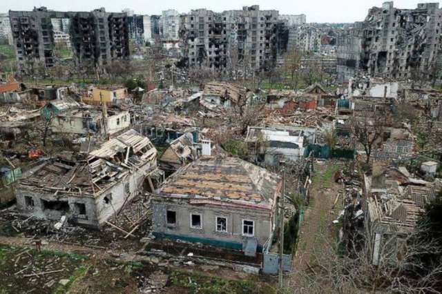 Зруйнований Маріуполь, весна 2022 року