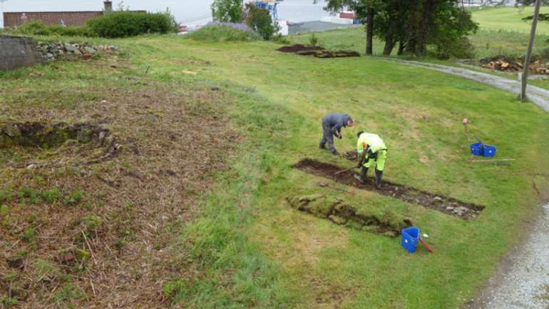 Норвезькі археологи відкопали великий корабель вікінґів