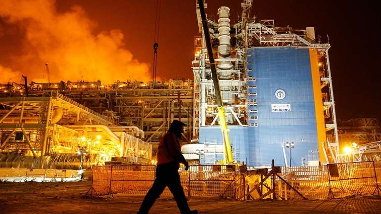 Рівень видобутку газу на Росії зменшився на 10%