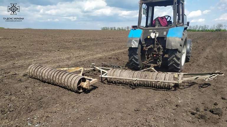У Миколаївській області фермер підірвався на невідомому боєприпасі