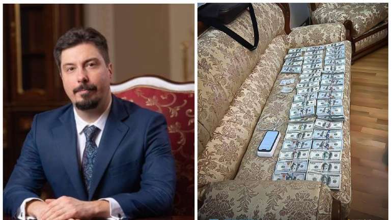 Під час обшуків не вдалося знайти близько мільйона доларів із хабаря Князєву
