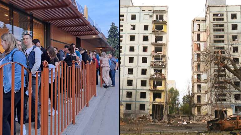 У полтавців бургери, у запоріжців – щоденні ракетні обстріли