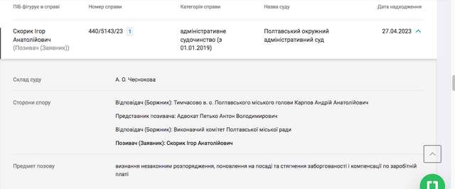 Як Полтавська обласна прокуратура допомагає уникнути справедливого покарання Ігорю Скорику_16