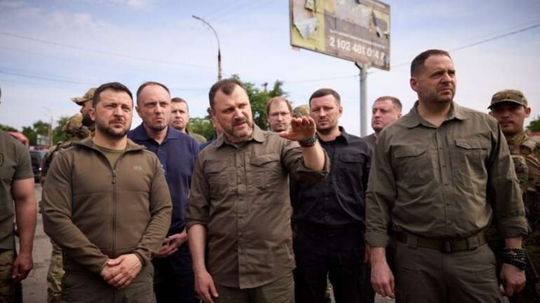 Глава держави Єрмак відвідав Херсонщину.