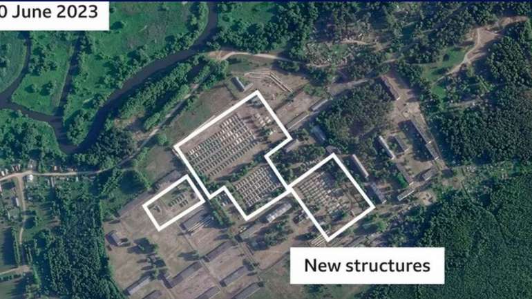 Білорусь збудувала табір для «вагнерівців»