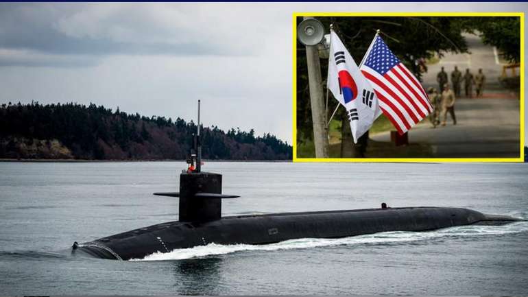 Американський атомний підводний човен розмістили у Південній Кореї