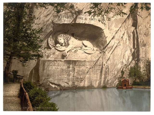 Люцернянський лев – символ швейцарської незламності_2
