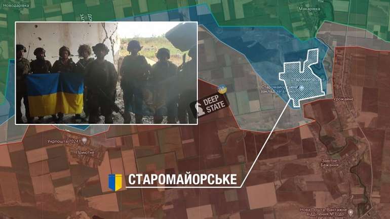 Українські морпіхи звільнили Старомайорське на Донеччині