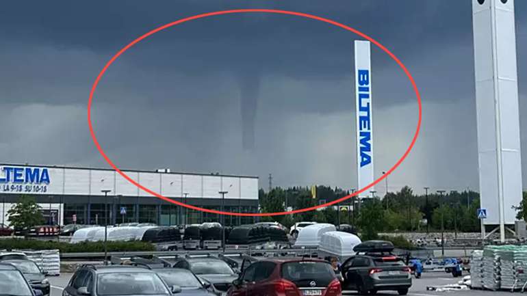 У Фінляндії вперше в історії помітили торнадо