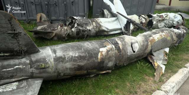 Частини збитих Х-55 зберігаються на території Київського науково-дослідного інституту судових експертиз