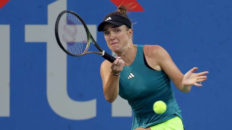 Еліна Світоліна вилетіла з турніру WTA 500 у Вашингтоні від лідерки посіву Пегули