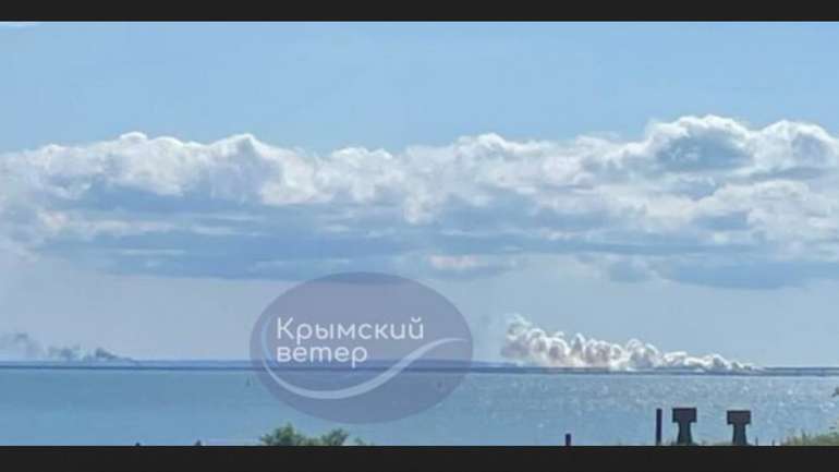 Керченський міст знову під ударом