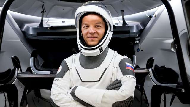 російський космонавт знову відправиться на МКС на кораблі SpaceX_1