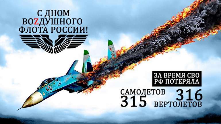 Хакери “привітали” московитів із Дном повітряного флоту рф