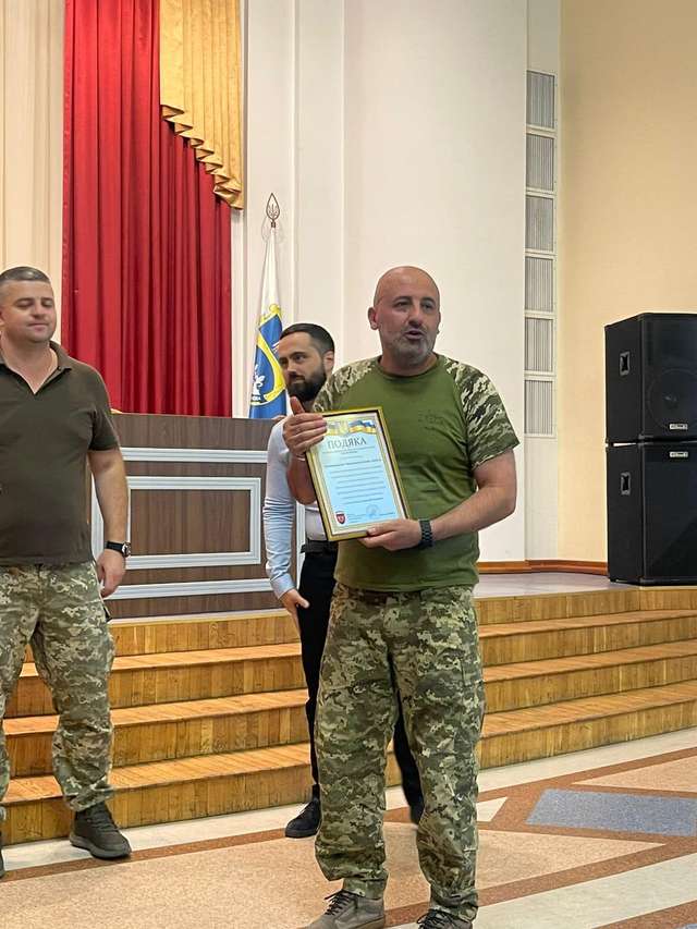 Палестинських добровольців ЗСУ відзначено нагородами_5
