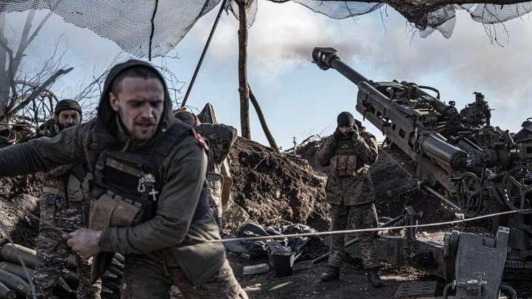 Українські артилеристи нищать противника на Бахмутському напрямку