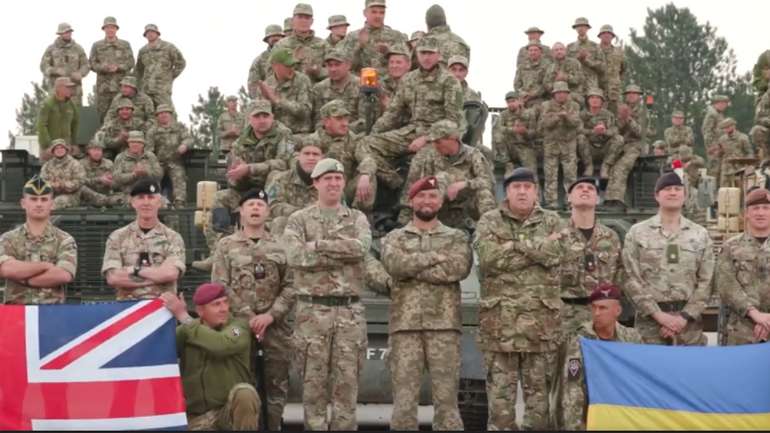Британські війська вперше будуть розгорнуті в Україні