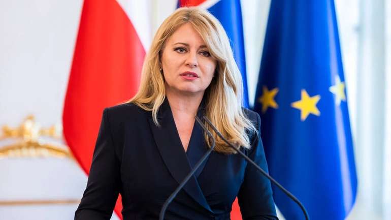 Президентка Словаччини виступила проти допомоги Україні зброєю