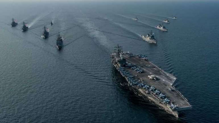 США направляють авіаносну групу в східну частину Середземного моря через війну в Ізраїлі