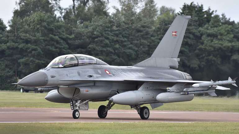 Перші F-16 від Данії надійдуть в Україну навесні