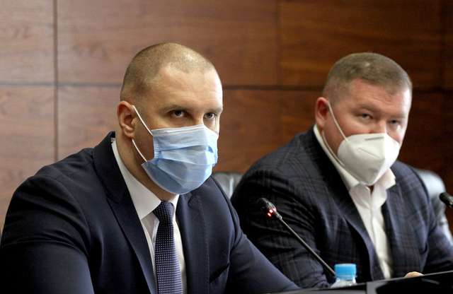 Олег Синєгубов та Дмитро Лунін