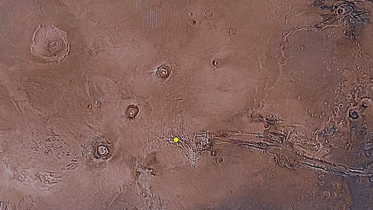 Науковці вперше показали Марс із висоти пташиного лету