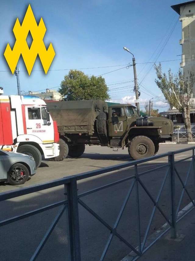 В окупований Джанкой завезли нову партію гарматного м'яса з росії_1