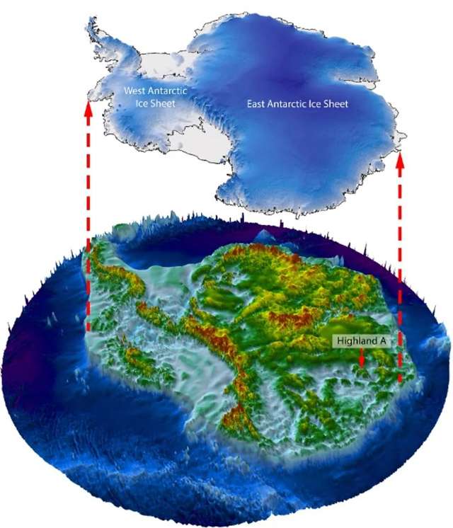 Під Антарктидою виявили стародавній ландшафт розміром із Бельгію_2