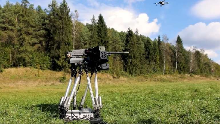 Українські нацгвардійці випробували «розумну» турель