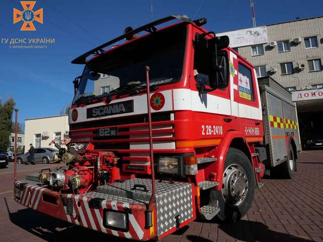 Полтавські та запорізькі рятувальники отримали техніку від колег із Німеччини та Швеції_1
