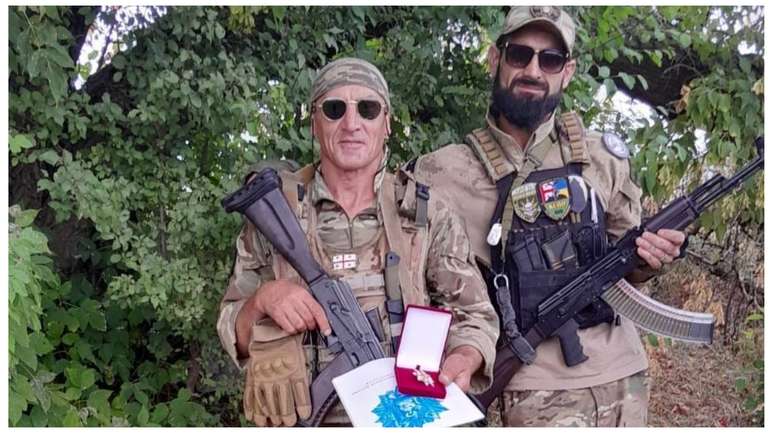 Леван Лобжанідзе (ліворуч)