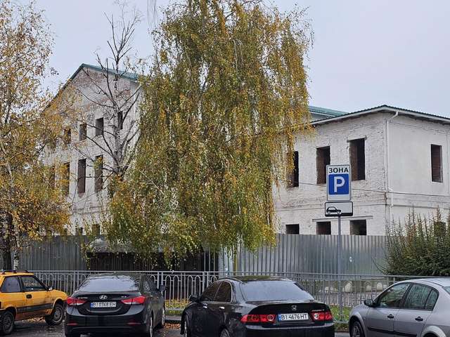 Зруйнований Будинок Полтавського дворянського зібрання