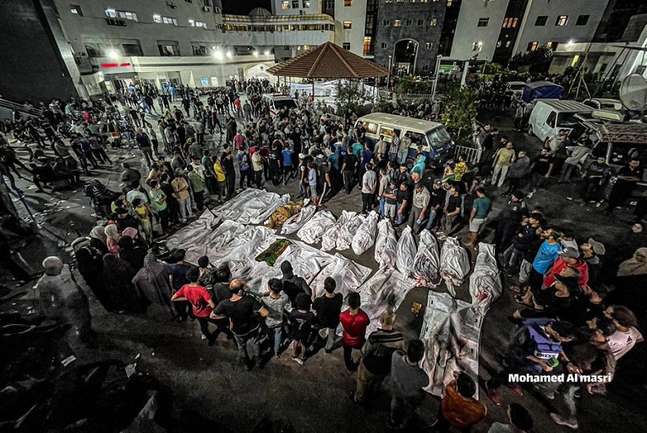 Ізраїль назвав різанину палестинців у лікарні аль-Шифа «символічним актом»