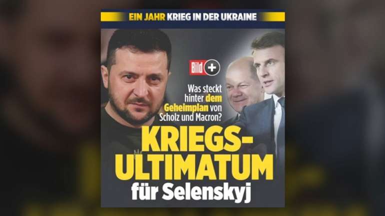 Захід робить помилку, схиляючи Україну до перемовин з росією — Bild