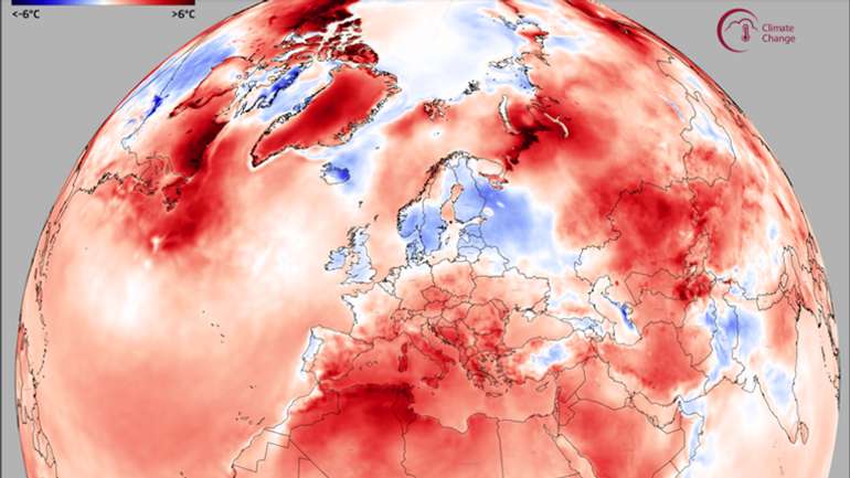 Планета Земля нагрілася на небезпечні 2°C