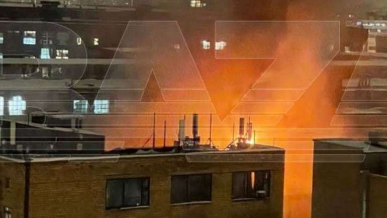 У Москві спалахнув електрозавод