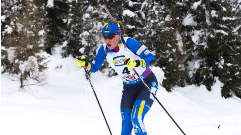 Українська біатлоністка Анастасія Меркушина увійшла до ТОП-10 на Кубку світу у Швейцарії