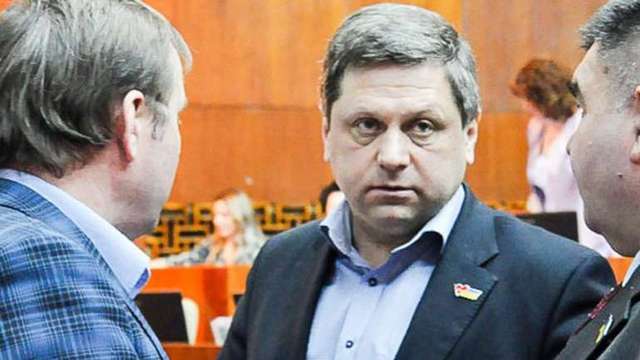 Ігор Горжій на сесії Полтавської обласної ради