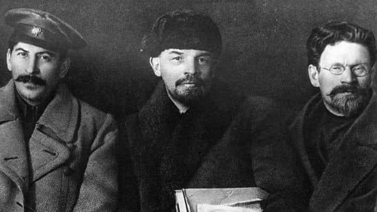 Сталін, Лєнін і Калінін