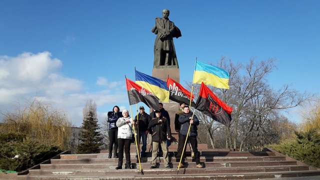 На вшануванні Тараса Шевченка