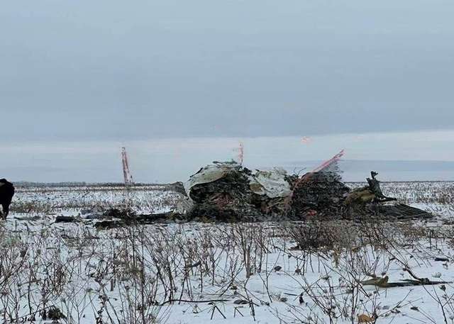 Військовий літак Іл-76 упав у Бєлгородській області_4