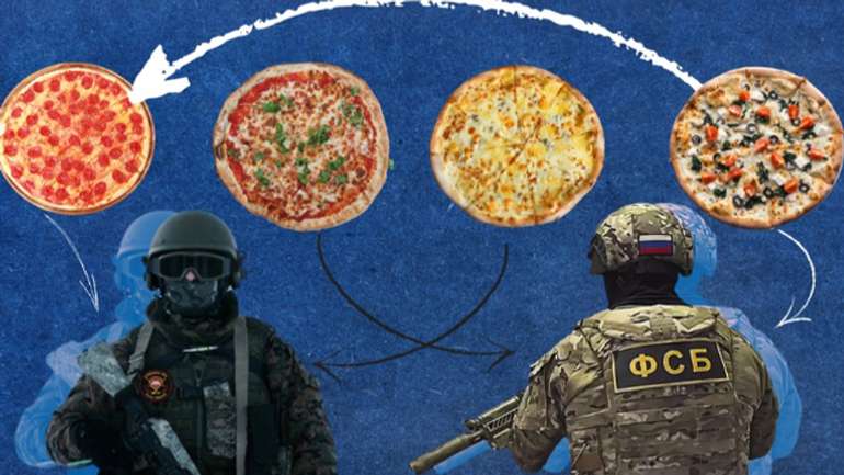«Пепероні замовляли? — Так точно!»: піца для ФСБ, СВР і ГРУ