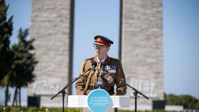 Начальник Генштабу Великої Британії, генерал Патрік Сандерс