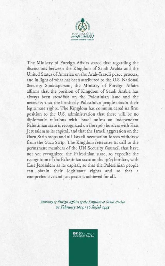 Саудити відмовилися визнавати терористичну державу «Ізраїль»_1