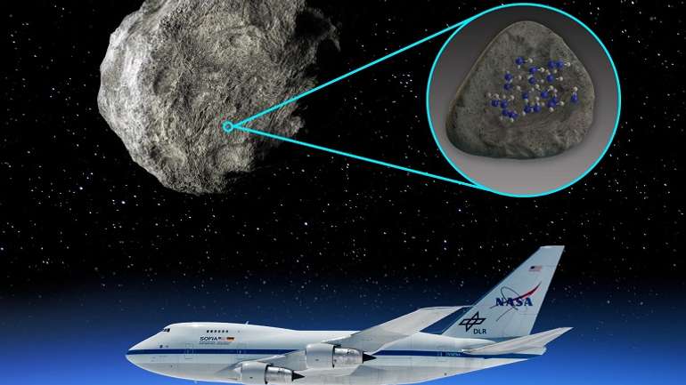 Астрономи вперше знайшли воду на поверхні астероїда
