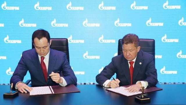 Санжар Жаркешов та Олексій Міллер